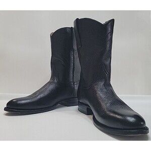 Alvies The Manchaca-Closing Down The Bar DeerSkin Cowboy Boots Sizes 10DE - EUC